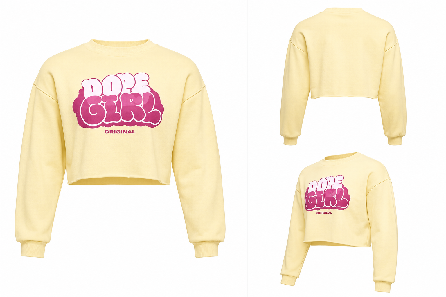 Dope girl crop top
